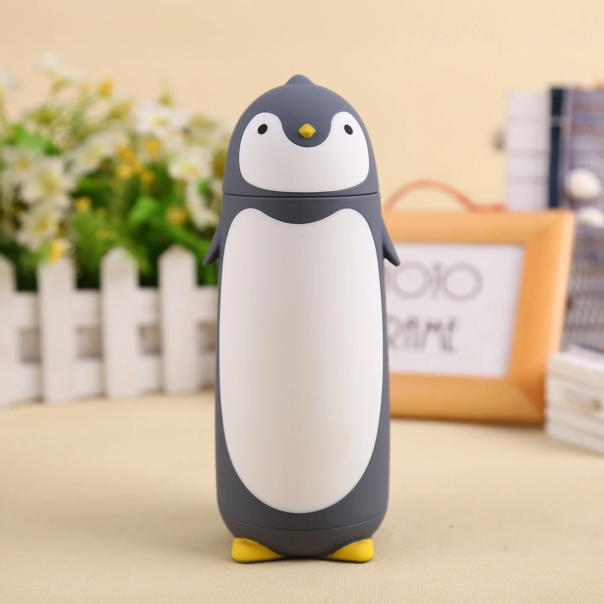 Creative Lovely Gift Water Cup Stainless Steel Personality Insulating Cups Penguin Bottle 280ML Thermos | Дом и сад
