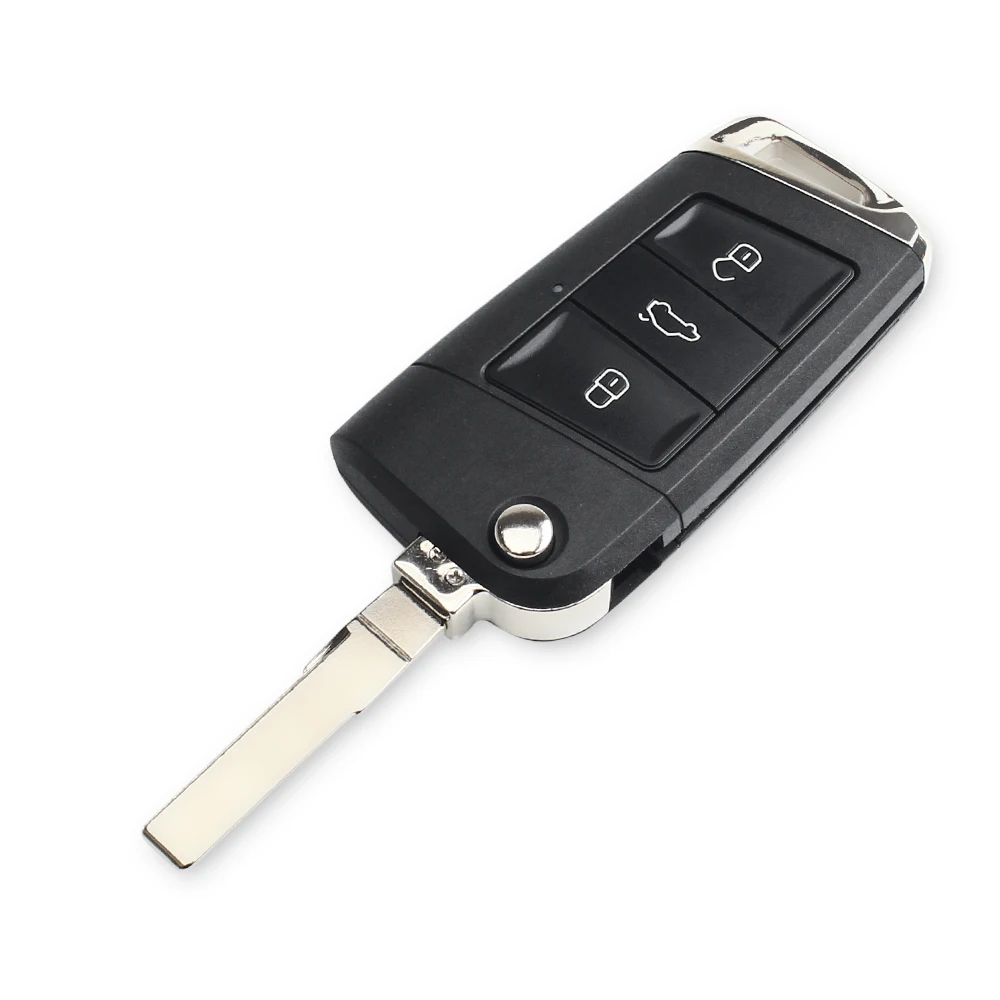 Пульт дистанционного управления KEYYOU для VW Volkswagen Golf Passat B5 Polo Jetta Touran Seat Skoda 3 кнопки