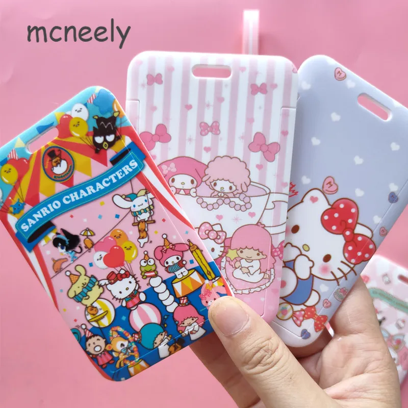 Супер милые держатели банковских кредитных карт кошка для студентов автобусов