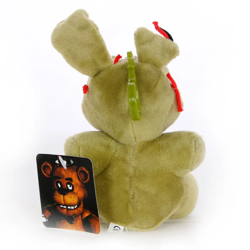 1 шт. 15-25 см поступление пять ночей у Фредди 4 FNAF плюшевые игрушки подвесной зажим брелок мягкие игрушки для подарки для детей