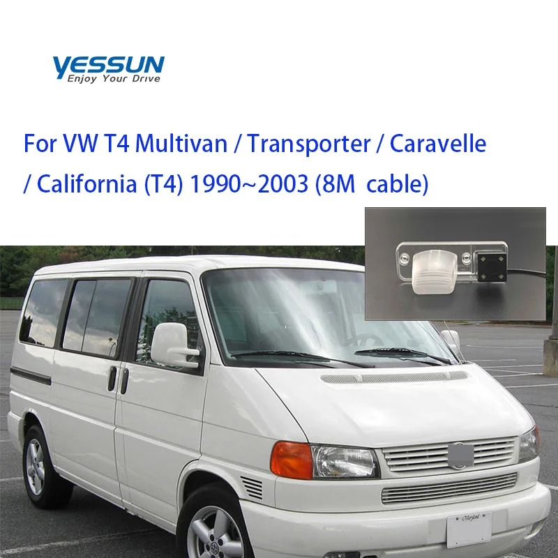 Камера заднего вида Yessun для Volkswagen VW T4 Multivan Transporter Caravelle HD CCD | Автомобили и