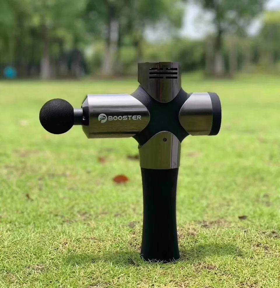 Ручной массажный пистолет Booster Pro 3 для глубоких тканей устройство массажа мышц с 6