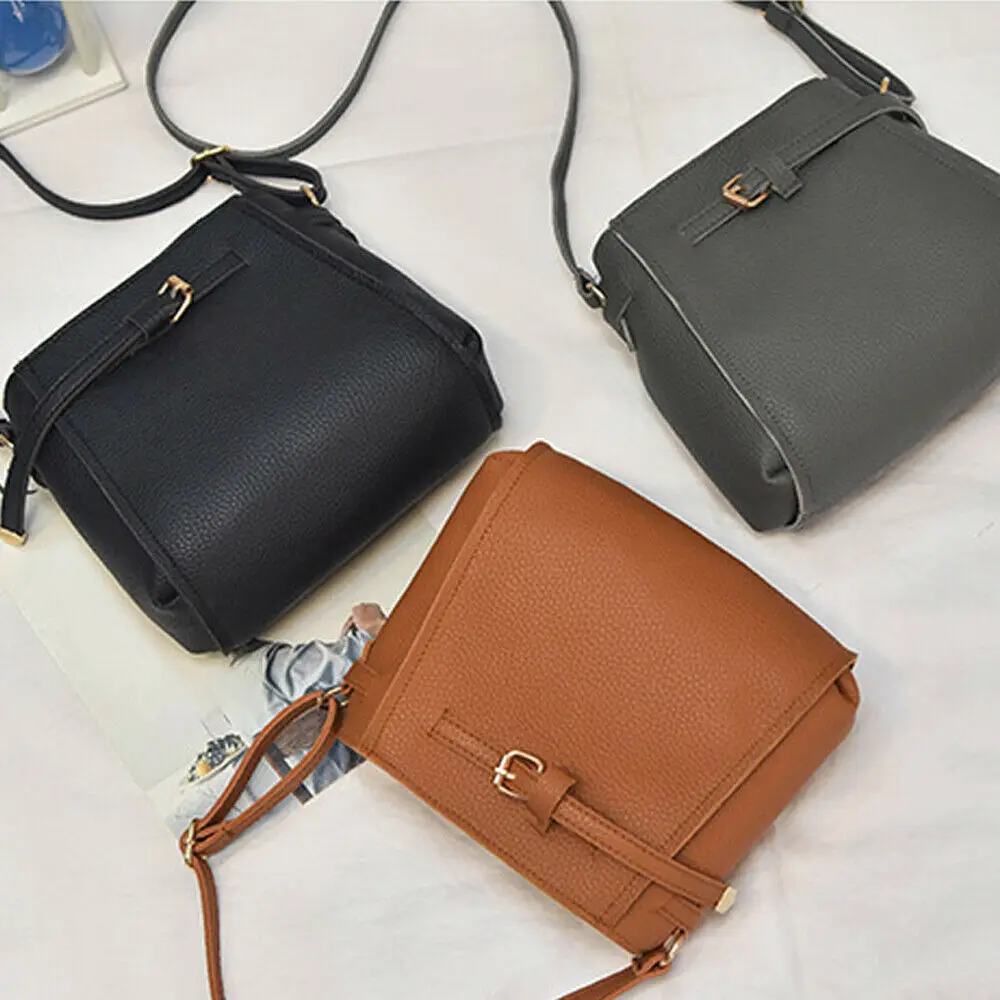 

4Pcs/Set Women Handbag Fashion Solid Shoulder Bags Tote Purse Casual Travel Messenger Crossbody Satchel Bags