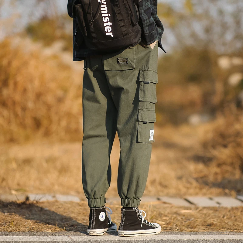 

Men's overalls lightweight and breathable 2020 spring men's casual army pants tactical trend high quality handsome pants