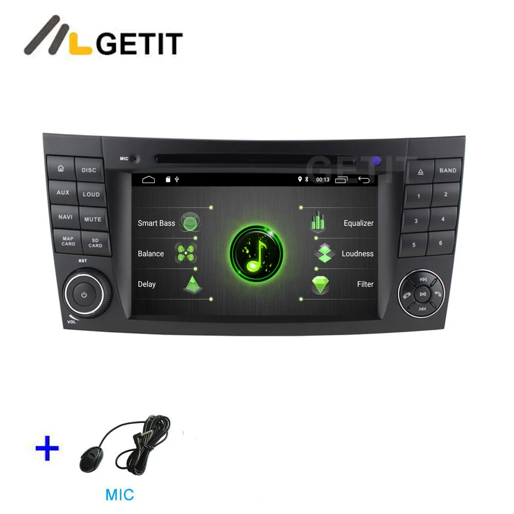 DSP 2G-RAM 16G-ROM DSP 64G PX6 Android 9,0 Автомобильный DVD плеер для Mercedes Benz e-класс W211 E200 E220 E300 E350 E240 E270 E280 класс CLS W219 - Цвет: DSP 2G-RAM 16G-ROM