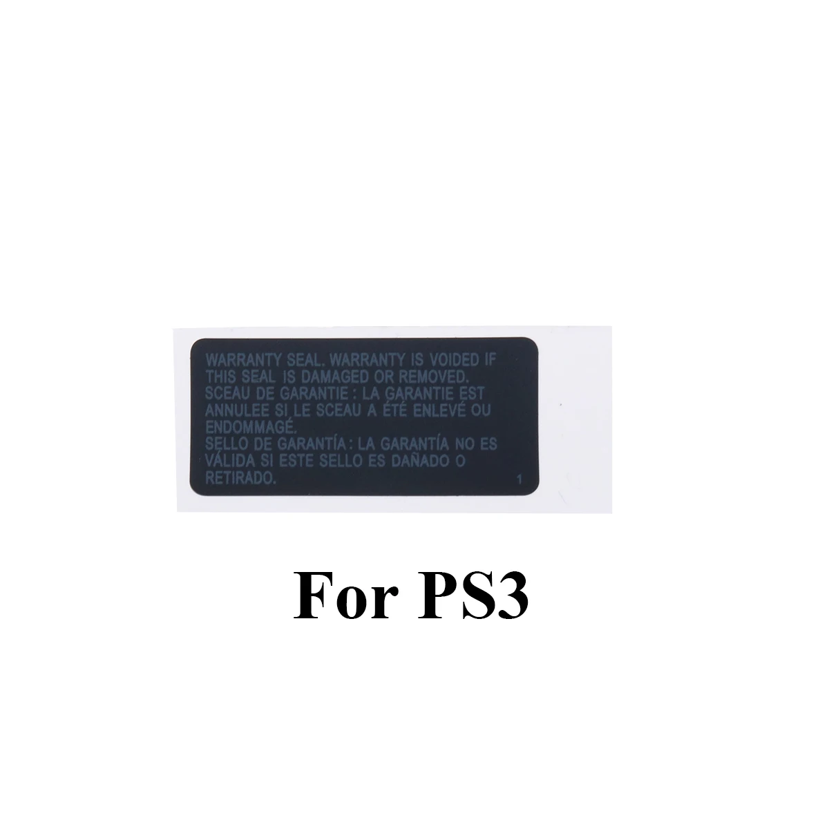 Чехол для контроллера YuXi PS3 PS4 Slim 2000 /1000 1100/1200/pro черно-белая задняя стикер этикетка