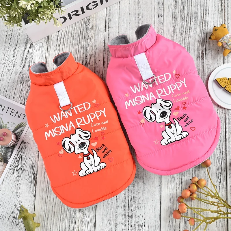 

Cute Doggie Dog Costume Puppy XS XXXL Soft Fleece Winter Pet Jacket Coat Warm Harness Vest Cat Chihuahua French Bulldog Terrier
