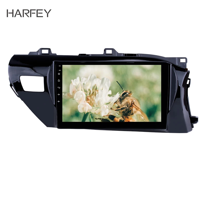 Harfey 2din Android 9 1 10 &quotАвтомобильный GPS радио для Toyota Hilux правый Привод 2016 2017 2018