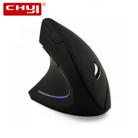 chyi left hand ergonomic vertical wireless mouse computer gaming mice 1600dpi usb optical mouse for laptop pc desktop