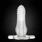 Мягкая силиконовая игрушка, анальная деталь, мужской секс-шоп для геев, интимные игрушки, полый Анальный пробка, Мужской пенис, вставка, дизайн, безопасность, БДСМ