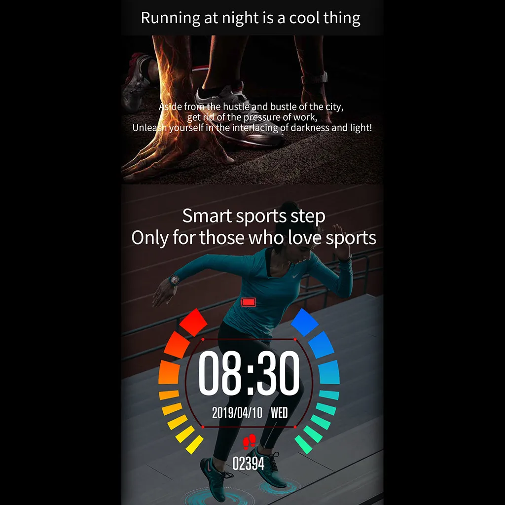 T5 Смарт часы IP68 Водонепроницаемые для занятий фитнесом спортивные трекер