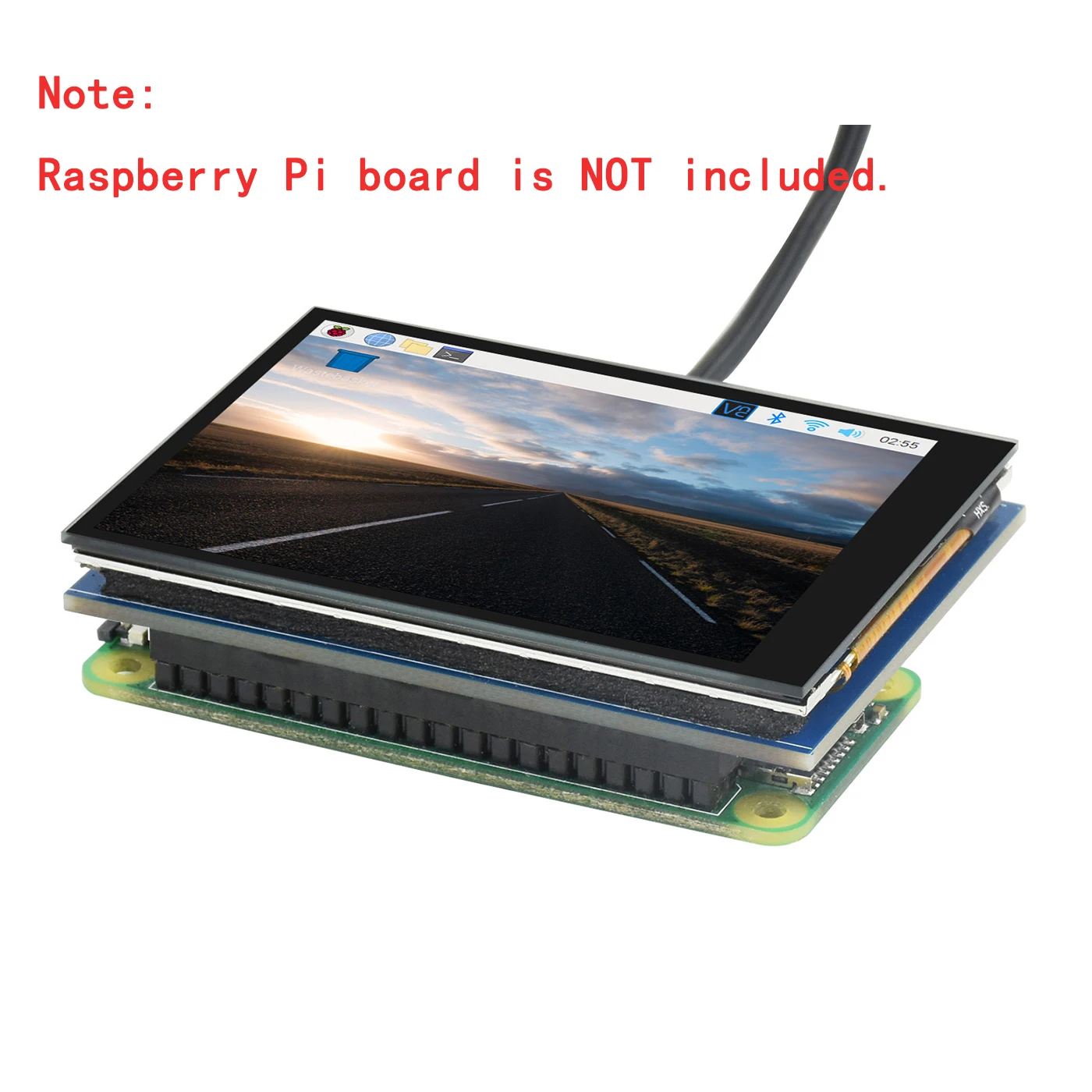 Плата расширения емкостного сенсорного экрана 2 8 дюйма модуль точек на дюйм для