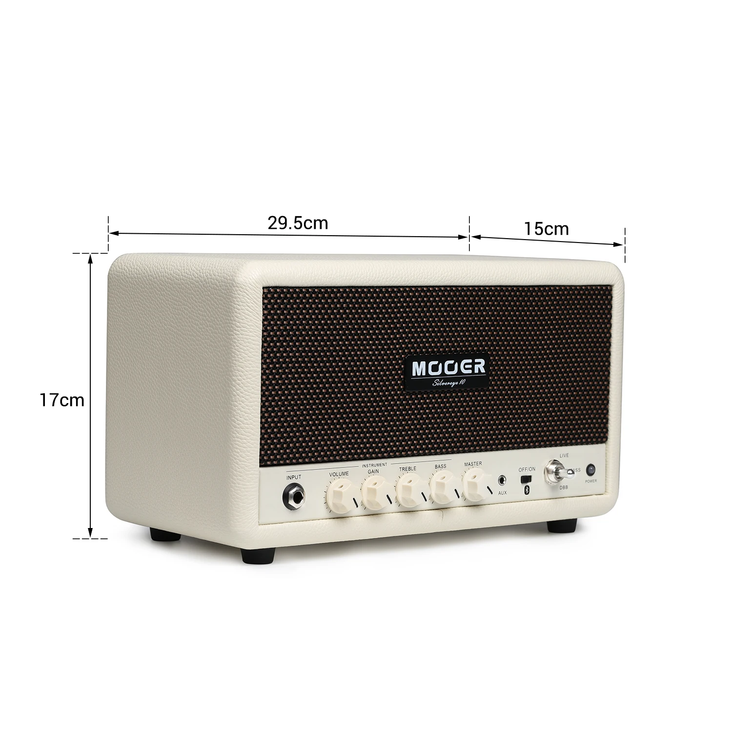 MOOER SilverEye 10 Настольный Setero HiFi Bluetooth инструмент для громкоговорителя гитарный