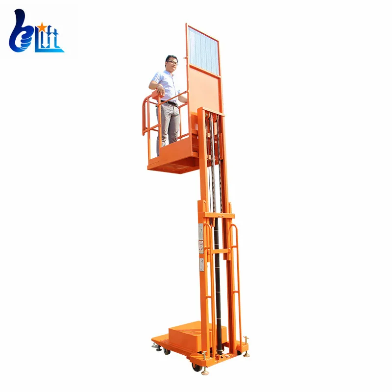 Поставщики полуэлектрических вилочных погрузчиков для сбора воздушных заказов |