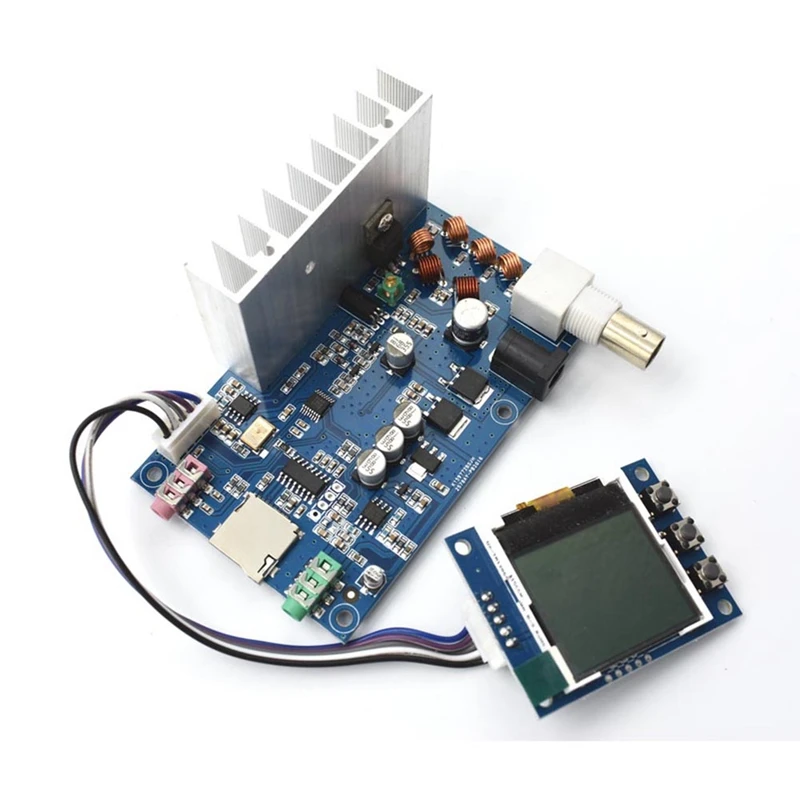 FM 5W 76M-108MHZ Stereo PLL Transmitter Kit 7W Maximum Power Frequency Adjustable Volume with LCD Monitor | Электроника