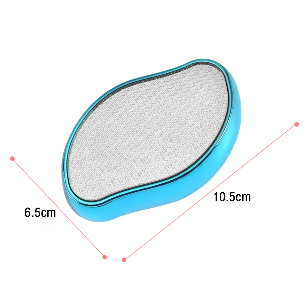 

1PCs Foot Exfoliate Remover Hard Dead Skin Pedicure Scrubber Nano Glass Foot Plate File Peeling Artifact Peeling Mini Size
