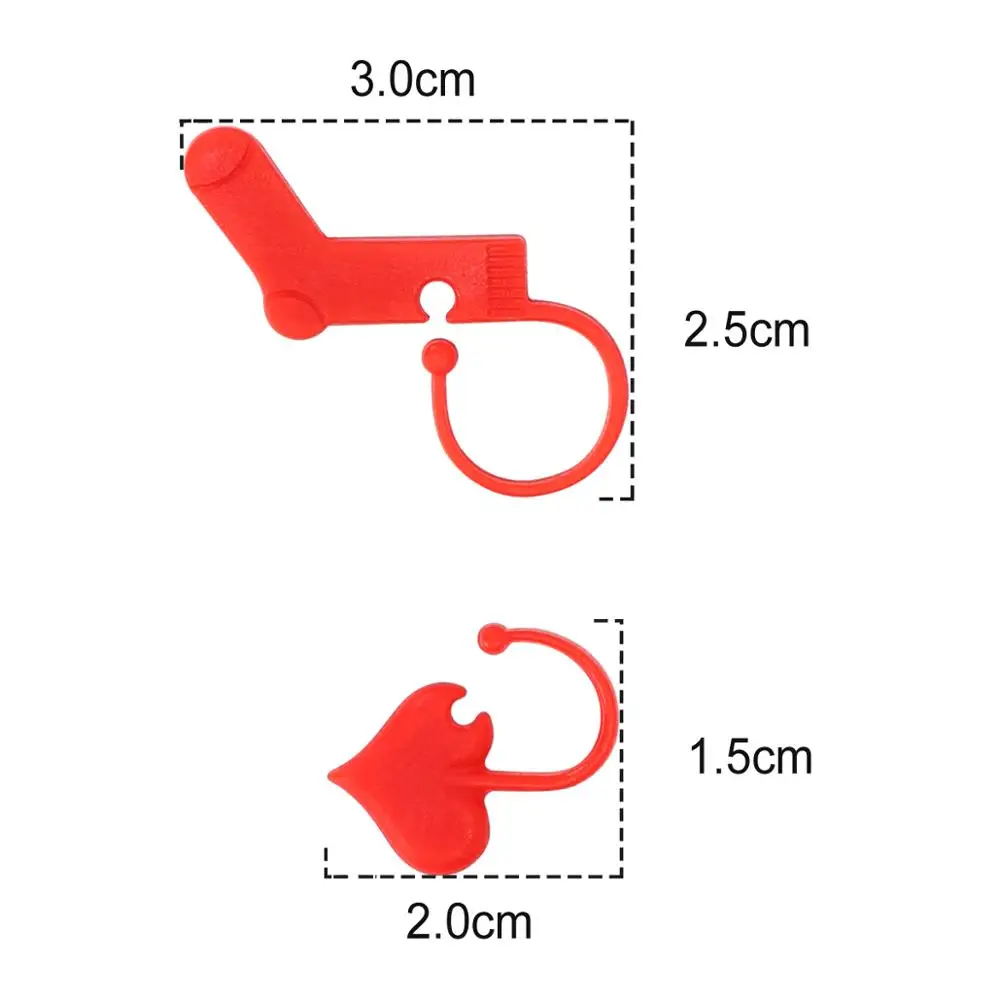 100 шт./кор. пластиковые маркеры для стежков инструменты вязания зажимы крючком