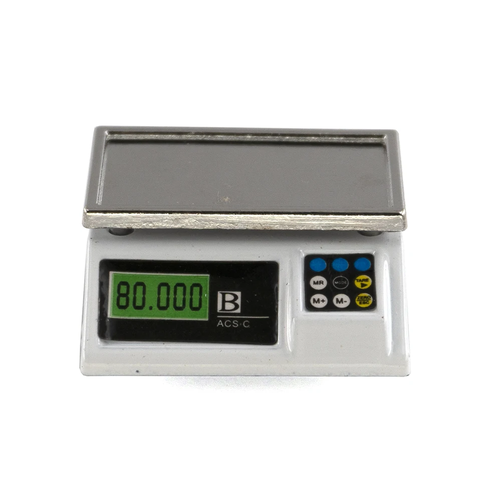 Миниатюрные аксессуары для кукольного домика металлические электронные