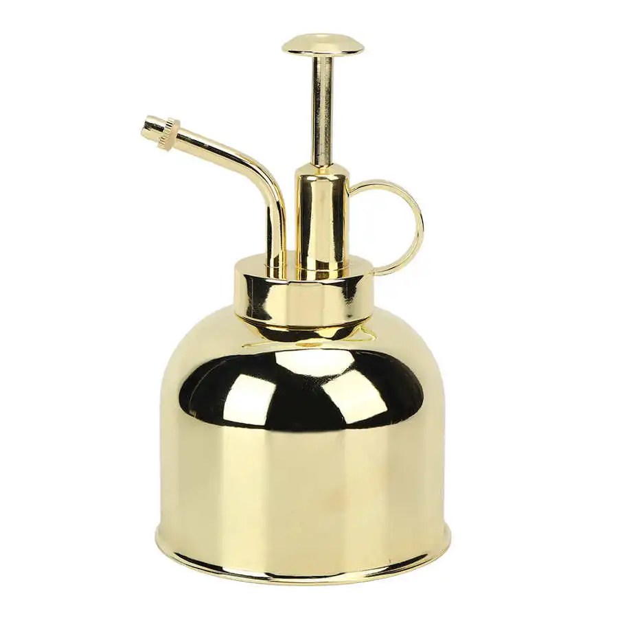 Нержавеющая сталь ручное давление завод Цветочный полив горшок спрей бутылка