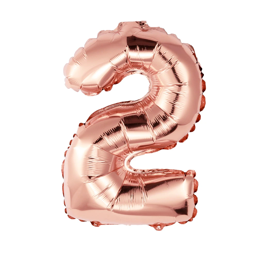 CARRYWON Ballons16 дюймов золотое серебряное число фольгированных шаров цифра воздушный шар День рождения свадьбы украшения день рождения шар - Цвет: Оранжевый