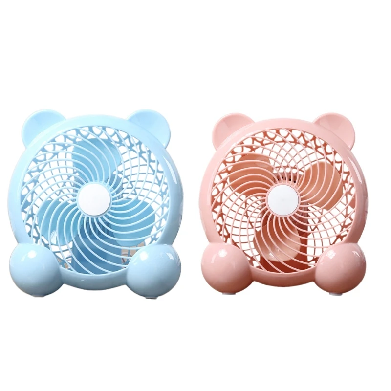 

USB Portable Fan Mini Desktop Fan Small Table Fan with Strong Airflow Quiet Operation for Home Office Car Outdoor Travel