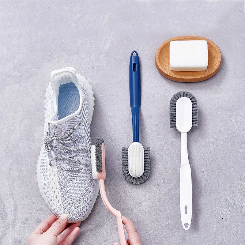 

1Pcs U-shaped Cleaning Brush Hangable Design Dense Soft Bristles Brush Head Household Cleaner Accessories Use for Shoes Sneakers
