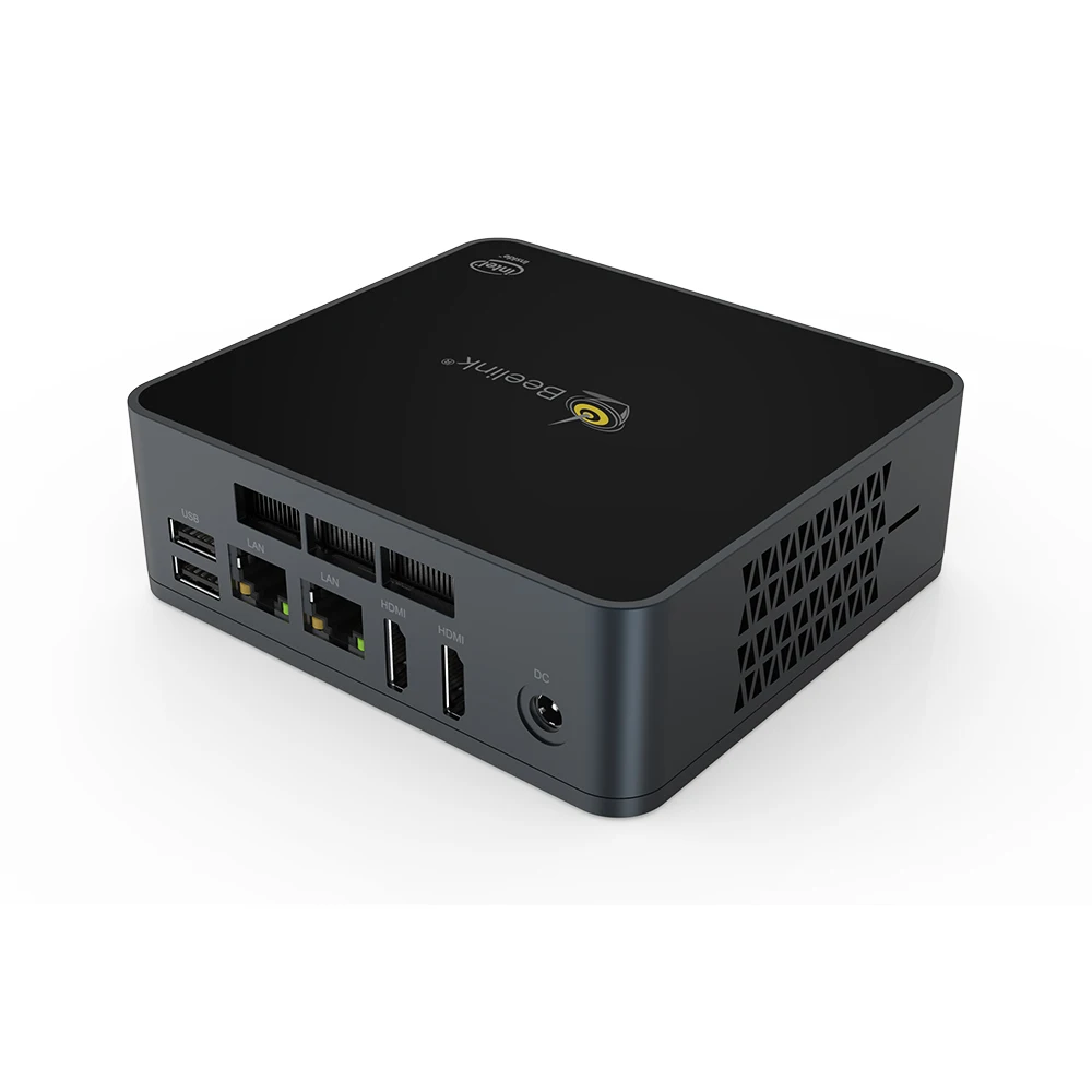 Мини-ПК GK55 Intel celeron J4125 до 2 6 ГГц 8 ГБ ОЗУ 128 ГБ/256 Windows 10 Двойной Wi-Fi 4K UHD WIN10 | Компьютеры