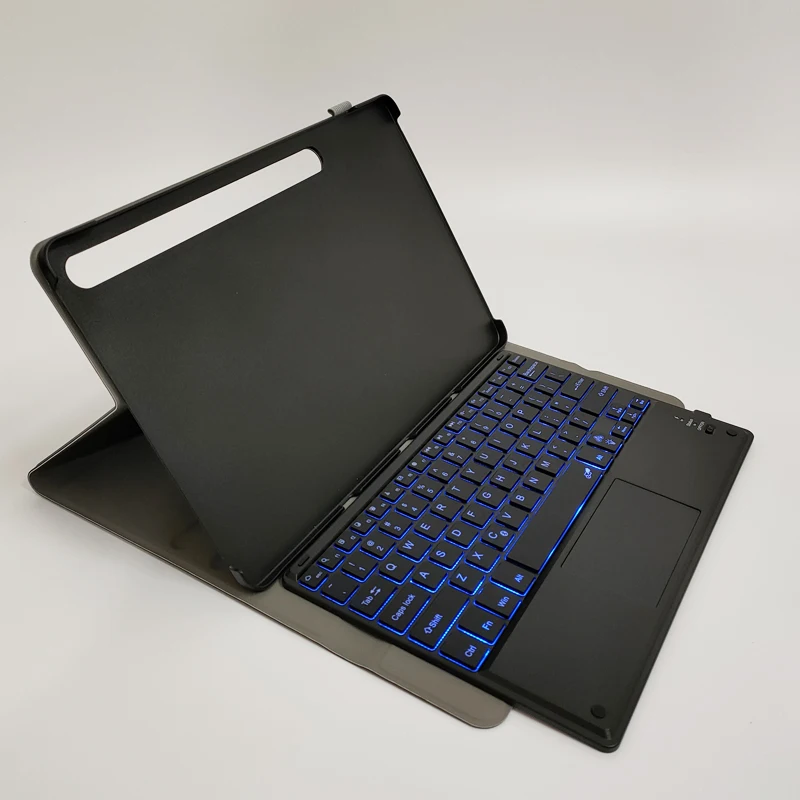 Чехол с Bluetooth клавиатурой и мышью для Samsung Galaxy Tab S7 + 12 4 дюйма T970 T975 чехол планшета
