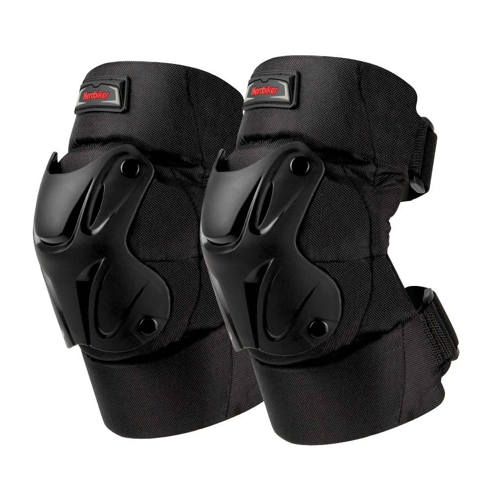 MK004B HEROBIKER мотоциклетные наколенники Joelheira защита колен для мотокросса защита MTB Лыжная Защитная Экипировка наколенники мото наколенники Поддержка - Цвет: MK004B