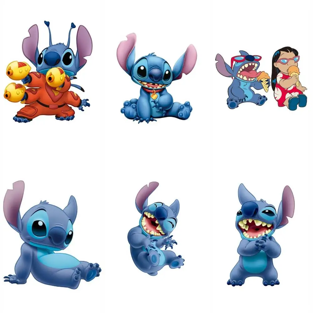 Оптовая продажа 6 шт. модная одежда с рисунками животных аксессуары для Стича и