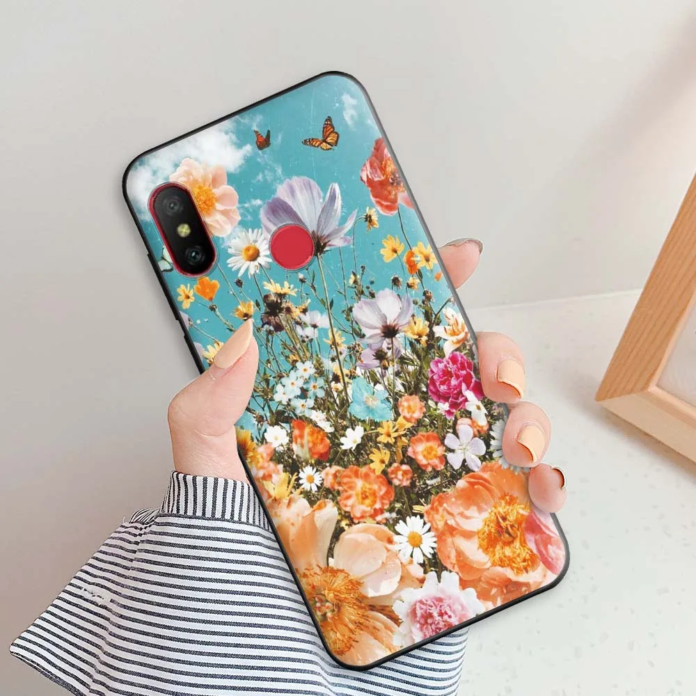 Чехол для Redmi S2 силиконовый защитный чехол из ТПУ S 2 ударопрочный чехол-накладка