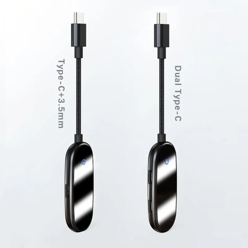 Переходник для наушников USB Type c типа два в одном мобильный телефон адаптер