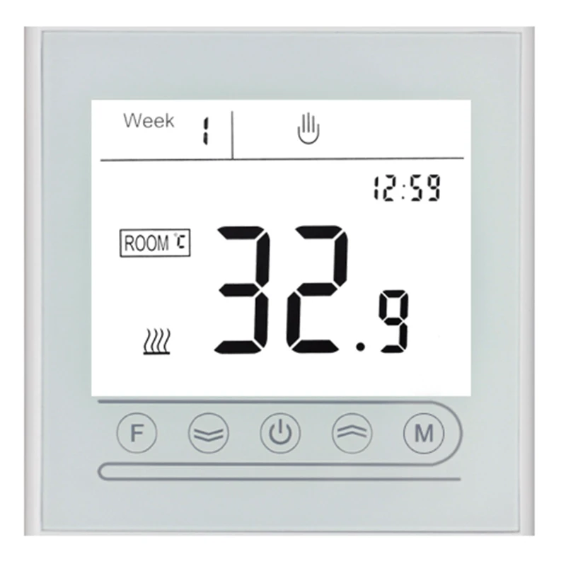 

Умный Wi-Fi термостат Alexa Google Home для комнатного электрического водонагревателя, подогрева пола, контроллер температуры