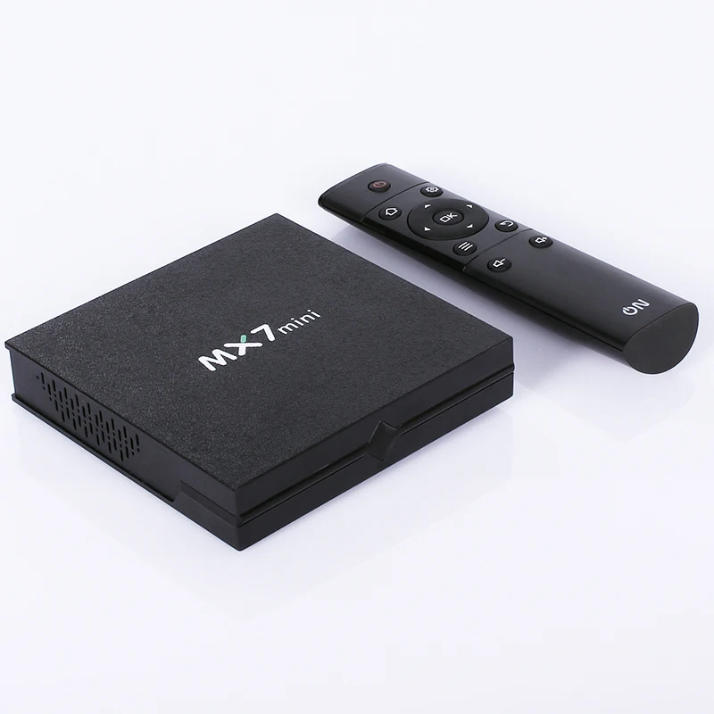 MX7 ТВ приставка OS Android 7 1 Оригинал 16 бит DDRIII 4 к ГБ 8 Amlogic S905L (W) Смарт PK X96
