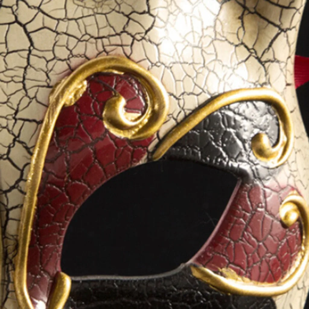 Маскарадная маска для детей Винтаж Венецианская клетчатый музыкальный вечерние