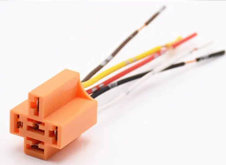 2шт 4/5PIN проводка для релейного разъема разъем DC 12V автомобиля|Переключатели и