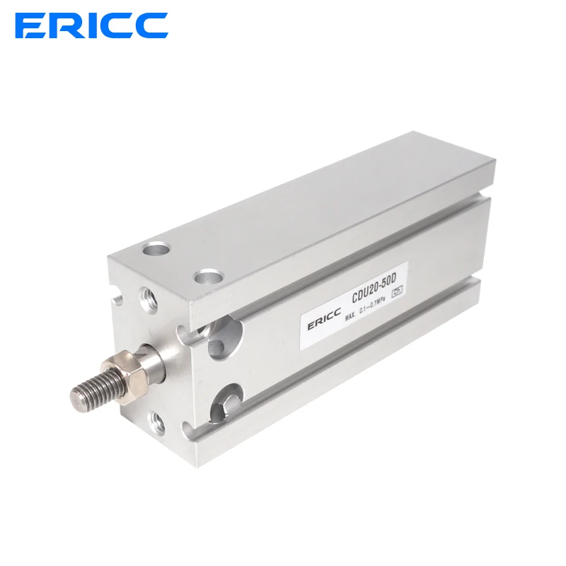 SMC TYPE CDU20 CU20 series Free Mount Cylinder Double Acting Single Rod Bore 20mm-5 to 50mm CDU20-5D/10D/15D/20D/25D/30D/40D/50D |