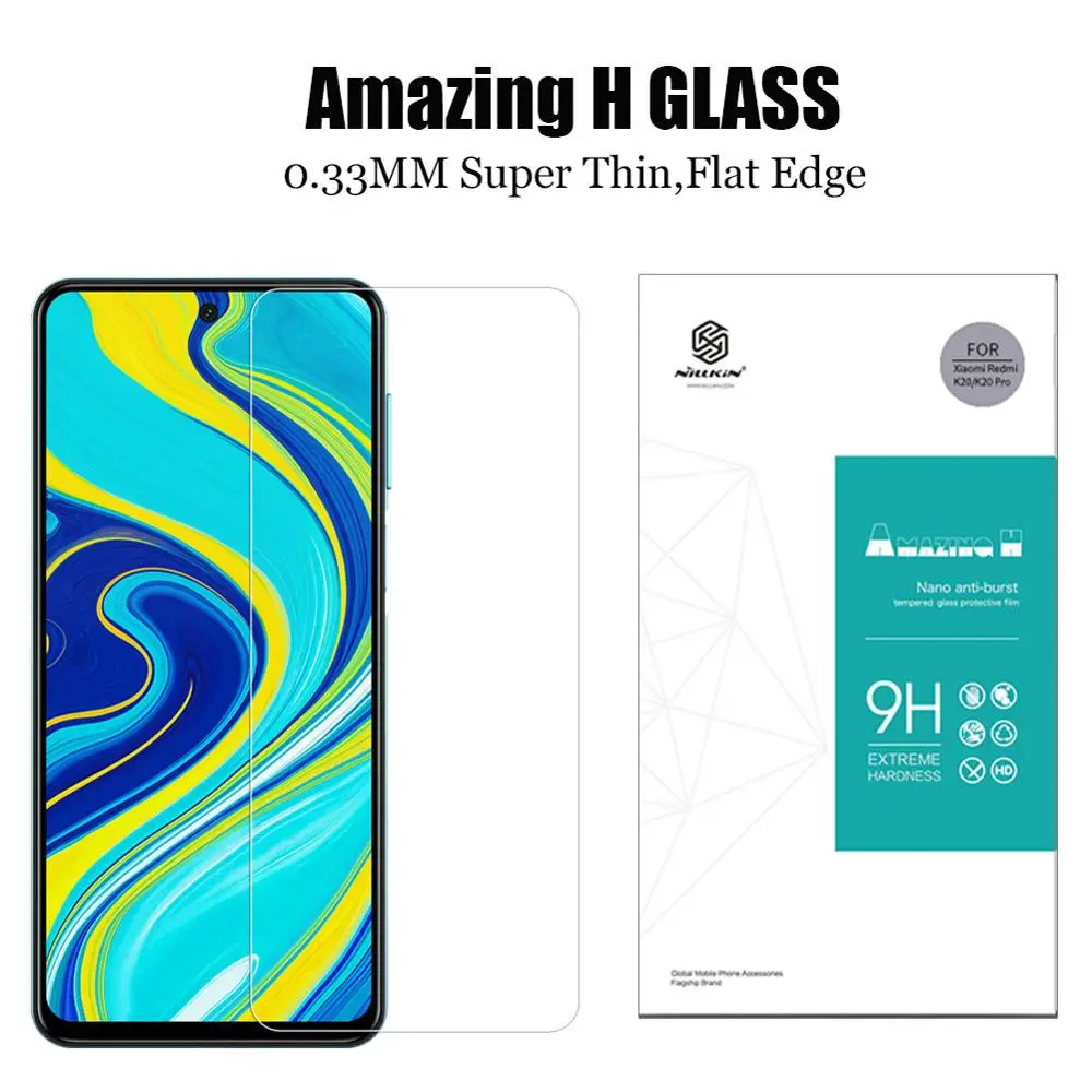 Закаленное стекло для Xiaomi Redmi Note 9 Pro Max защиты экрана с полным покрытием Note9 |