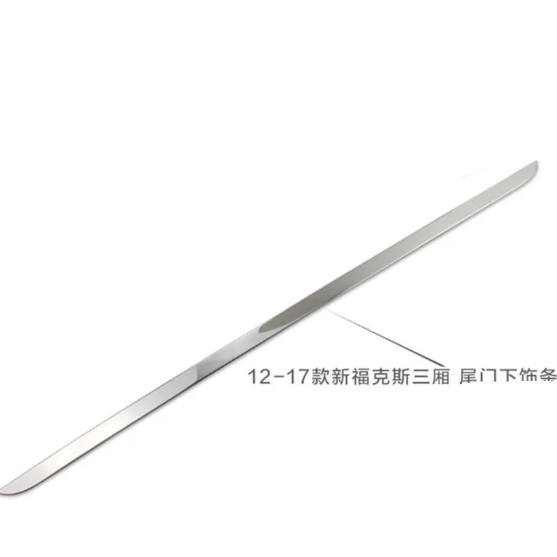 Хромированная Задняя Крышка багажника задняя дверь крышка отделочная полоса