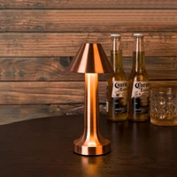 dumbbell metal table lamp creative usb charging desktop night light led bar clearing bar atmosphere decorative table lamp