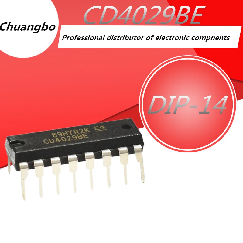 

10 шт. CD4029 CD4029BE DIP16 4029BE DIP mc14029p10 HEF4029BP новый спот