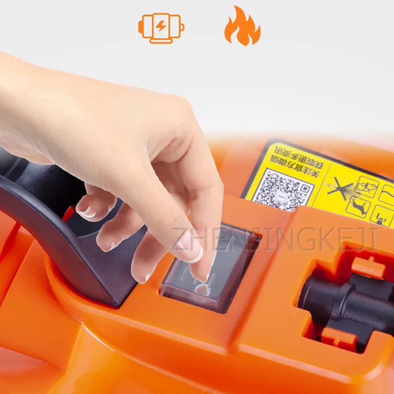 Мойка высокого давления четырехколесная горизонтальная 1400 Вт мойка для