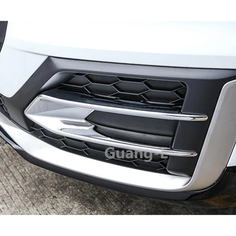 Для Audi Q2 Q2l 2018 2019 2020 автомобильный стикер Стайлинг детектор Abs накладка Передняя