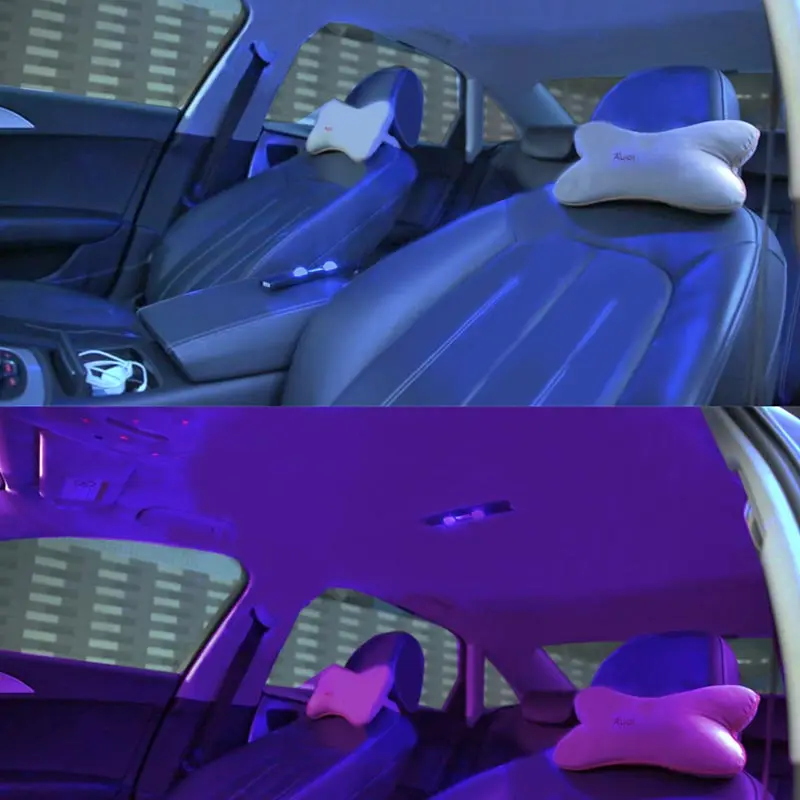

LED Car Atmosphere Lamp New Neon Light Universal Colorful Voice Control Wireless USB Lamps Automotive Interior Decorative Lights