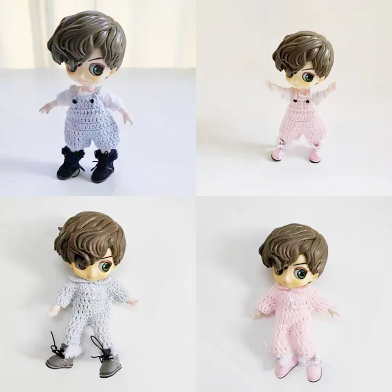 Ob11 детская одежда свитер 1/12 bjd Молли маленькая красная шляпа кукла комбинезон