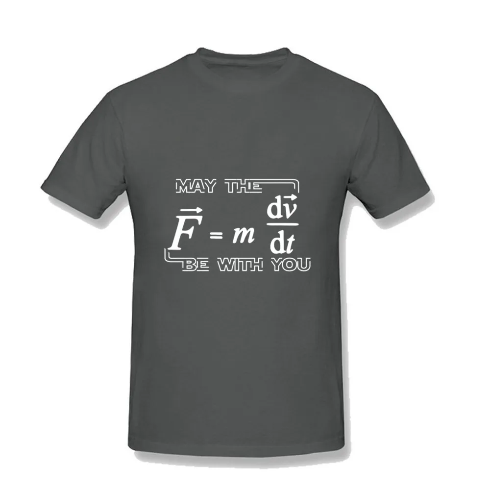 Мужские топы с надписью May The Force Be With You Funny Math футболка Geek College Tee Gift для девушек