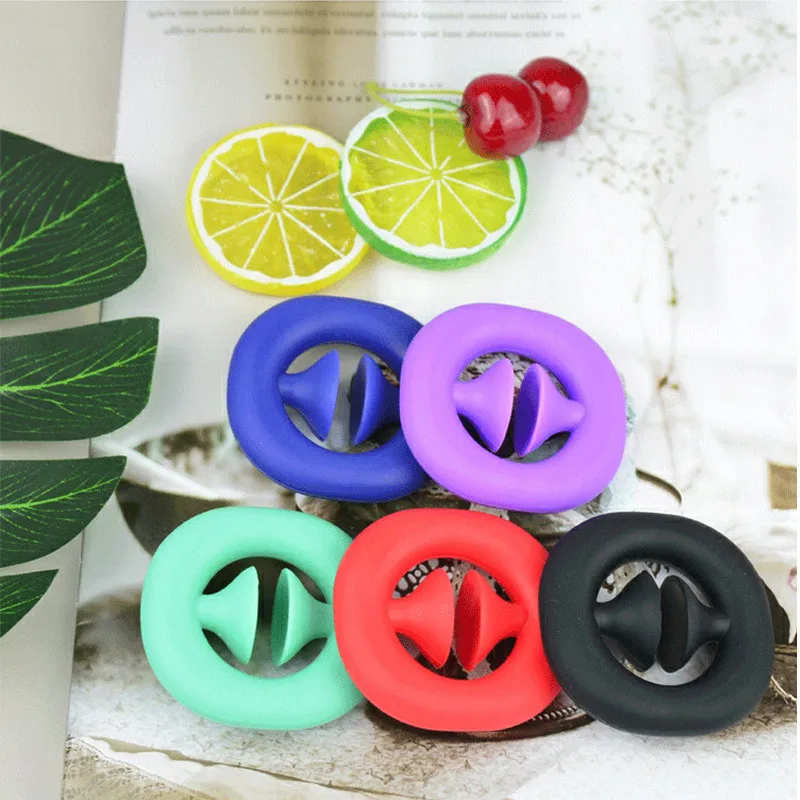 Anti Stress Finger Hand Grip Reliever Suction Cup Decompression Ball Unzip Toys Arm Exerciser Equipment | Дом и сад