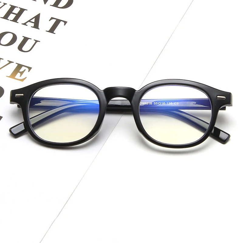Овальный измерительный прибор оправа для очков антисиние плоские зеркальные