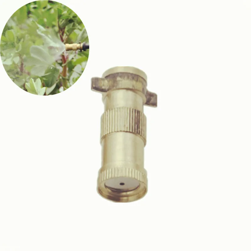

High Pressure Adjustable Sprayer Nozzle Spray Head Agricultural Irrigation Fittings Brass Sprinkler Micro Fitting
