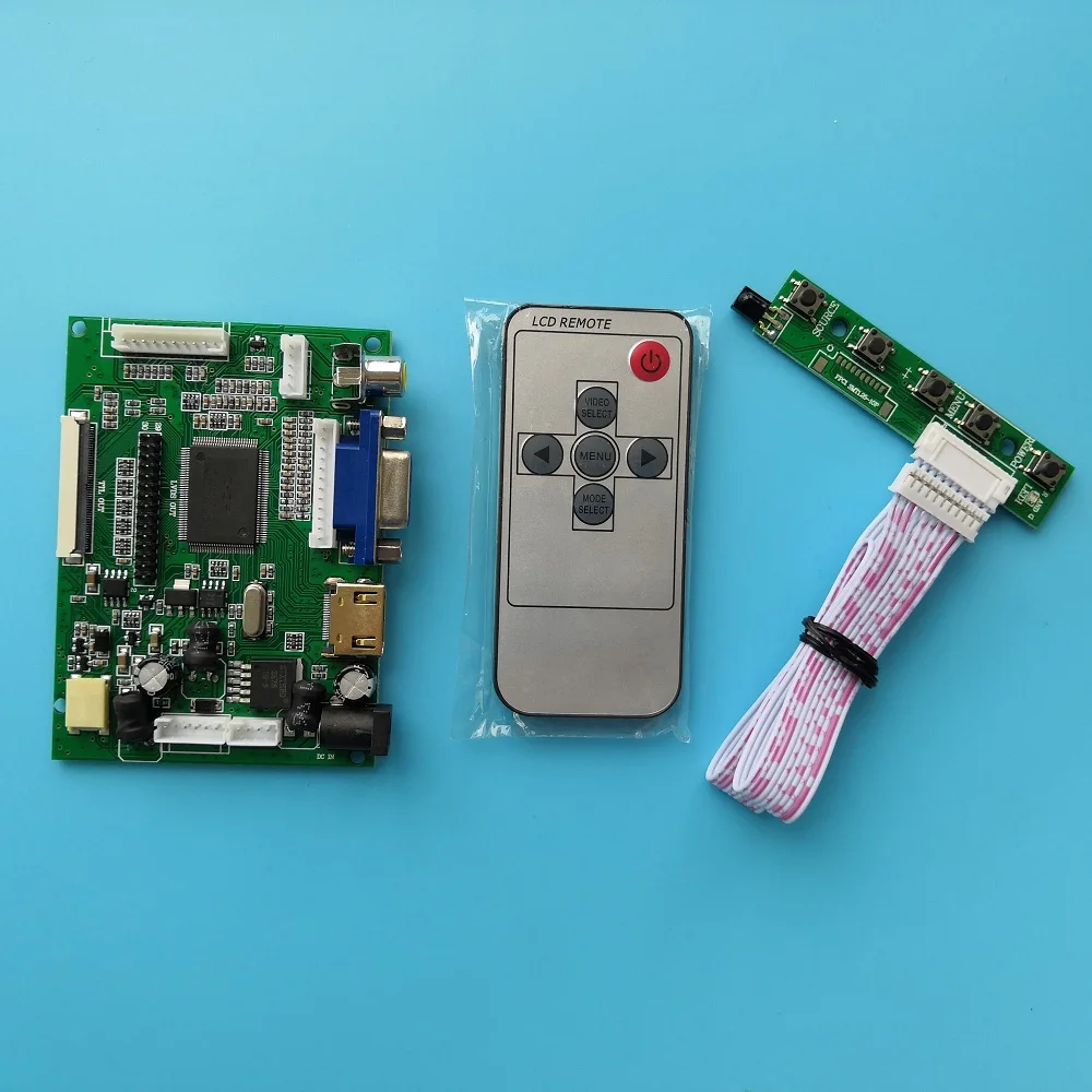 Для 7 0 &quotAT070TN94 800 (RGB) × 480 панель 50pin 2AV + VGA ЖК пульт HDMI драйвер контроллер плата